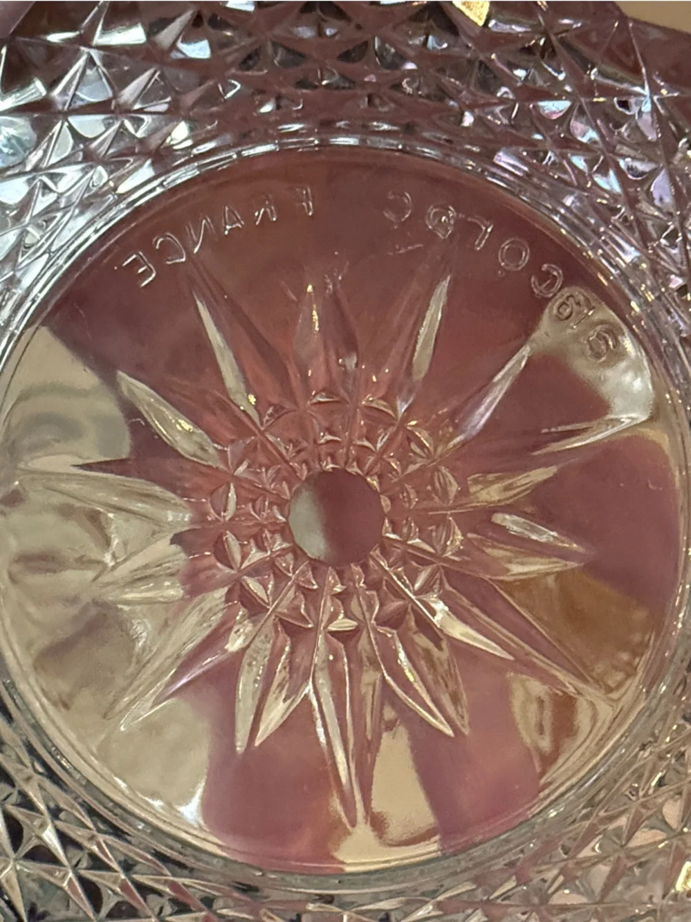 Vintage Arcoroc France Clear Glass Bowls - Set of 4
